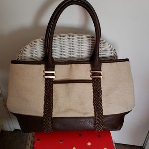 Canvas handbag